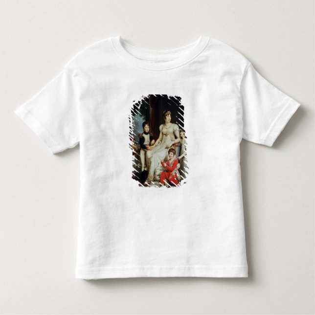 T-shirt Pour Les Tous Petits Caroline Bonaparte et ses enfants (Devant)