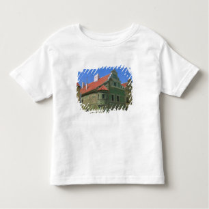 T-shirt Pour Les Tous Petits carré de la vieille ville entouré d'un 2