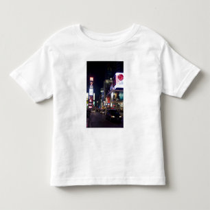 T-shirt Pour Les Tous Petits Carré de nuit à Manhattan, New York