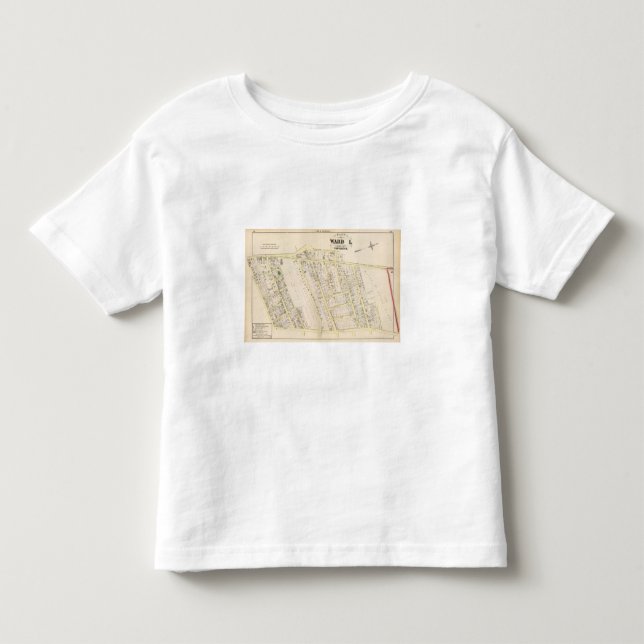 T-shirt Pour Les Tous Petits Carte 2 de Providence Île de Rhode (Devant)