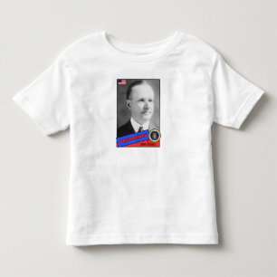 T-shirt Pour Les Tous Petits Carte de baseball de Calvin Coolidge