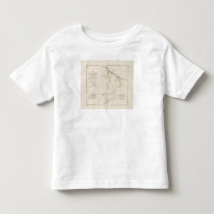 T-shirt Pour Les Tous Petits Carte de la Guyane britannique