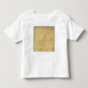 T-shirt Pour Les Tous Petits Carte de la ville de Los Angeles
