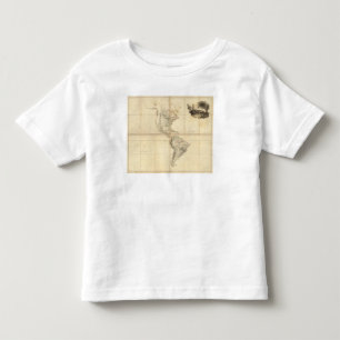 T-shirt Pour Les Tous Petits Carte de l'Amérique par un Arrowsmith