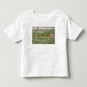 T-shirt Pour Les Tous Petits Carte de Lisbonne, et Cascais, de 'Civitates Orbis