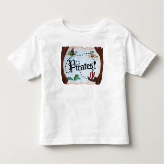 T-shirt Pour Les Tous Petits Carte de pirate