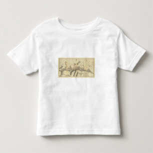 T-shirt Pour Les Tous Petits Carte d'ensemble de Duluth et de banlieues