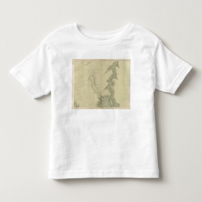 T-shirt Pour Les Tous Petits Carte géologique des 3 du sud (Devant)