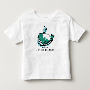 T-shirt Pour Les Tous Petits Carton de baleine mignon