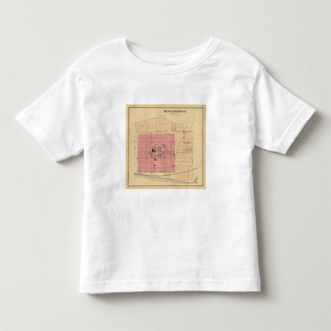 T-shirt Pour Les Tous Petits Castor, Pennsylvanie (Devant)