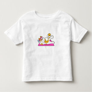 T-shirt Pour Les Tous Petits Cat at Yoga Exercice d'étirement