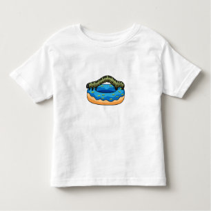 T-shirt Pour Les Tous Petits Caterpillar avec Donut