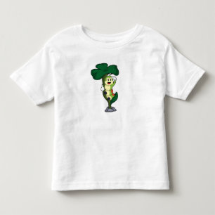 T-shirt Pour Les Tous Petits Caterpillar avec feuille