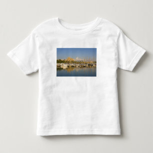 T-shirt Pour Les Tous Petits Cathédrale et marina, Palma, Mallorca, Espagne