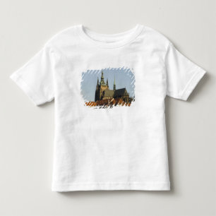 T-shirt Pour Les Tous Petits Cathédrale Saint-Vitus et Château de Prague, l'u