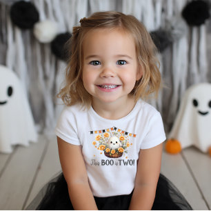 T-shirt Pour Les Tous Petits Ce Boo a Deux Ans Anniversaire de Fantôme Mignon