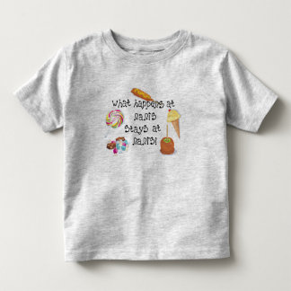 T-shirt Pour Les Tous Petits Ce qui se produit aux SÉJOURS de Nani chez Nani !