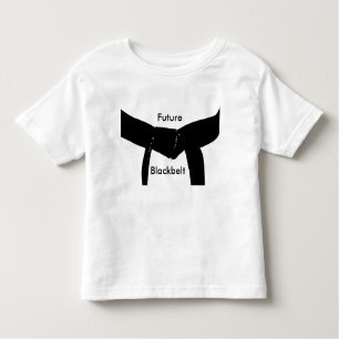 T-shirt Pour Les Tous Petits Ceinture noire de futurs arts martiaux