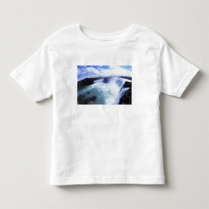 T-shirt Pour Les Tous Petits Célèbre cascade de Jodafoss dans le centre-nord de