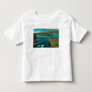 T-shirt Pour Les Tous Petits Celilo tombe sur le fleuve Columbia