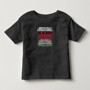 T-shirt Pour Les Tous Petits Centre correctionnel du Pôle Nord troublant la pai