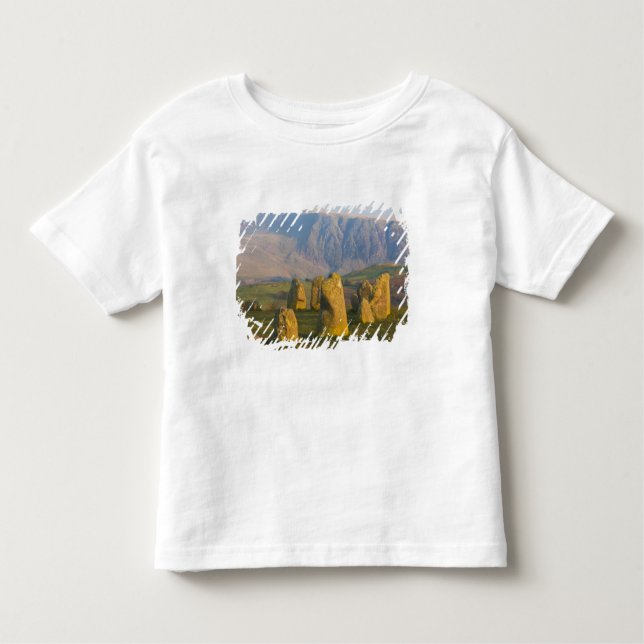T-shirt Pour Les Tous Petits Cercle de pierre de Castlerigg, district de Lake,  (Devant)
