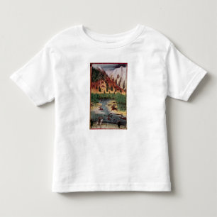 T-shirt Pour Les Tous Petits Cerfs communs de chasse de M5751 f.2v Maximilian I