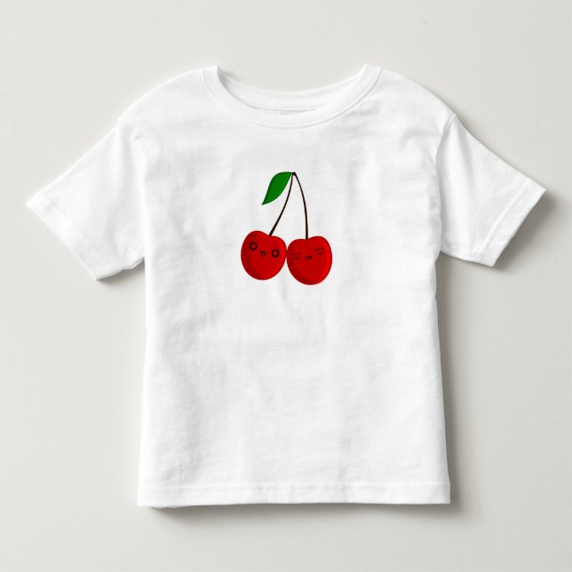 T-shirt Pour Les Tous Petits Cerise de Chibi (Devant)