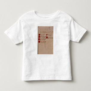 T-shirt Pour Les Tous Petits Certificat de mariage de Wolfgang, de Mozart et de