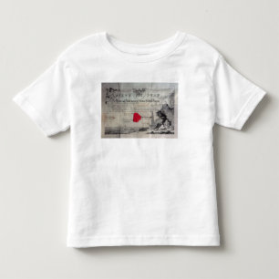 T-shirt Pour Les Tous Petits Certificat maçonnique, 1785