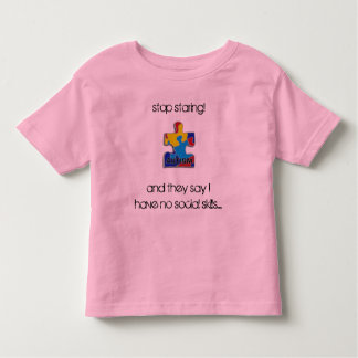 T-shirt Pour Les Tous Petits Cessez de regarder