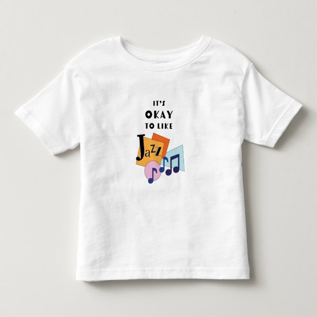 T-shirt Pour Les Tous Petits C'est bon d'aimer Jazz V.2 (Devant)