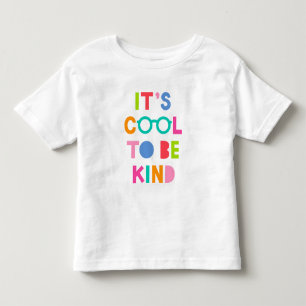 T-shirt Pour Les Tous Petits C'est Cool d'être gentil