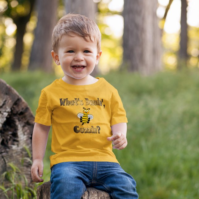 T-shirt Pour Les Tous Petits C'est quoi Buzzin, Cuzzin ? (Créateur téléchargé)