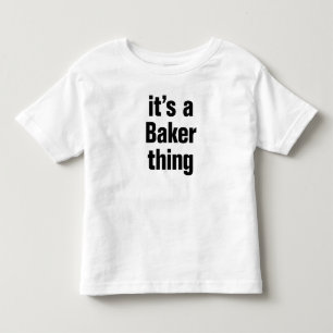 T-shirt Pour Les Tous Petits c'est un boulanger