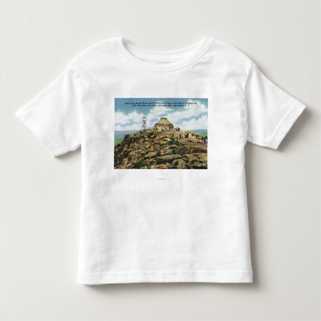 T-shirt Pour Les Tous Petits Chambre de sommet, vue de tour d'observateurs du (Devant)