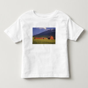 T-shirt Pour Les Tous Petits Champ de blé dans la vallée de Wallowa, juste à l'