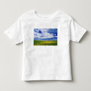 T-shirt Pour Les Tous Petits Champ de fleurs de canola ou de moutarde, Palouse
