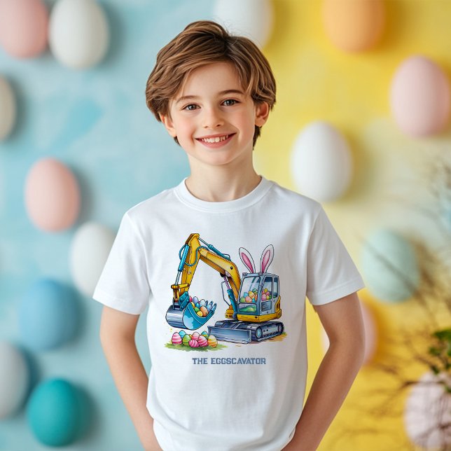 T-shirt Pour Les Tous Petits Champion de Pâques d'Œufs du Eggscavator 5000 (Créateur téléchargé)