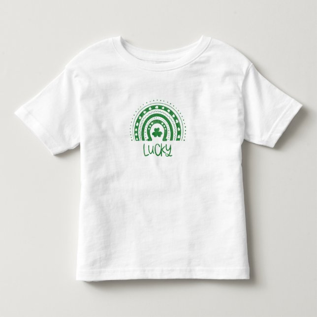 T-shirt Pour Les Tous Petits Chanceux (Devant)