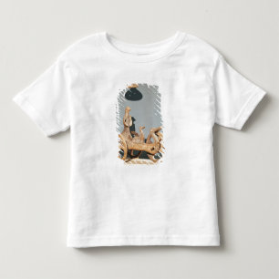 T-shirt Pour Les Tous Petits Char votif avec une divinité anthropomorphe