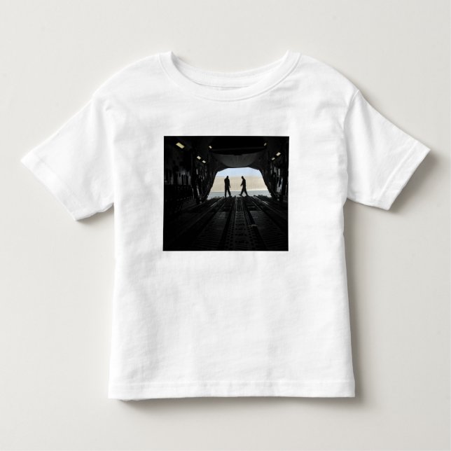T-shirt Pour Les Tous Petits Chargeurs C-17A Globemaster III (Devant)