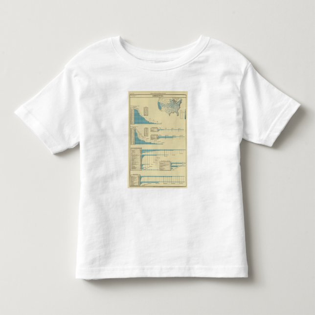 T-shirt Pour Les Tous Petits Chariot par chemin de fer (Devant)