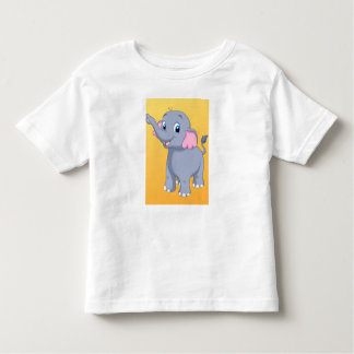 T-shirt Pour Les Tous Petits "Charme adorable des éléphants : Tee de bébé"