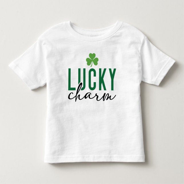 T-shirt Pour Les Tous Petits Charme chanceux (Devant)