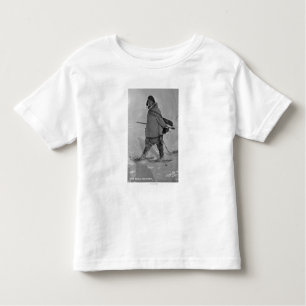 T-shirt Pour Les Tous Petits Chasseur de joint d'Alaska avec la photographie de