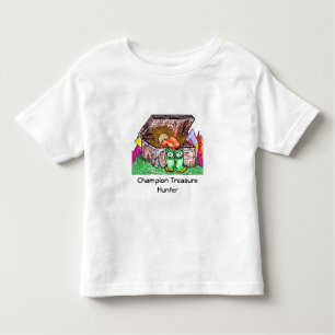 T-shirt Pour Les Tous Petits Chasseur de trésor de champion