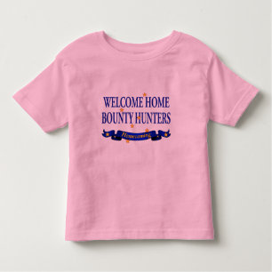 T-shirt Pour Les Tous Petits Chasseurs de générosité à la maison bienvenus