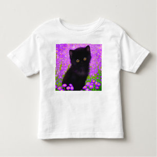 T-shirt Pour Les Tous Petits Chat Gustav Klimt