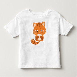 T-shirt Pour Les Tous Petits Chat mignonne, Chat orange, Petit Chat, Kitty, Kit